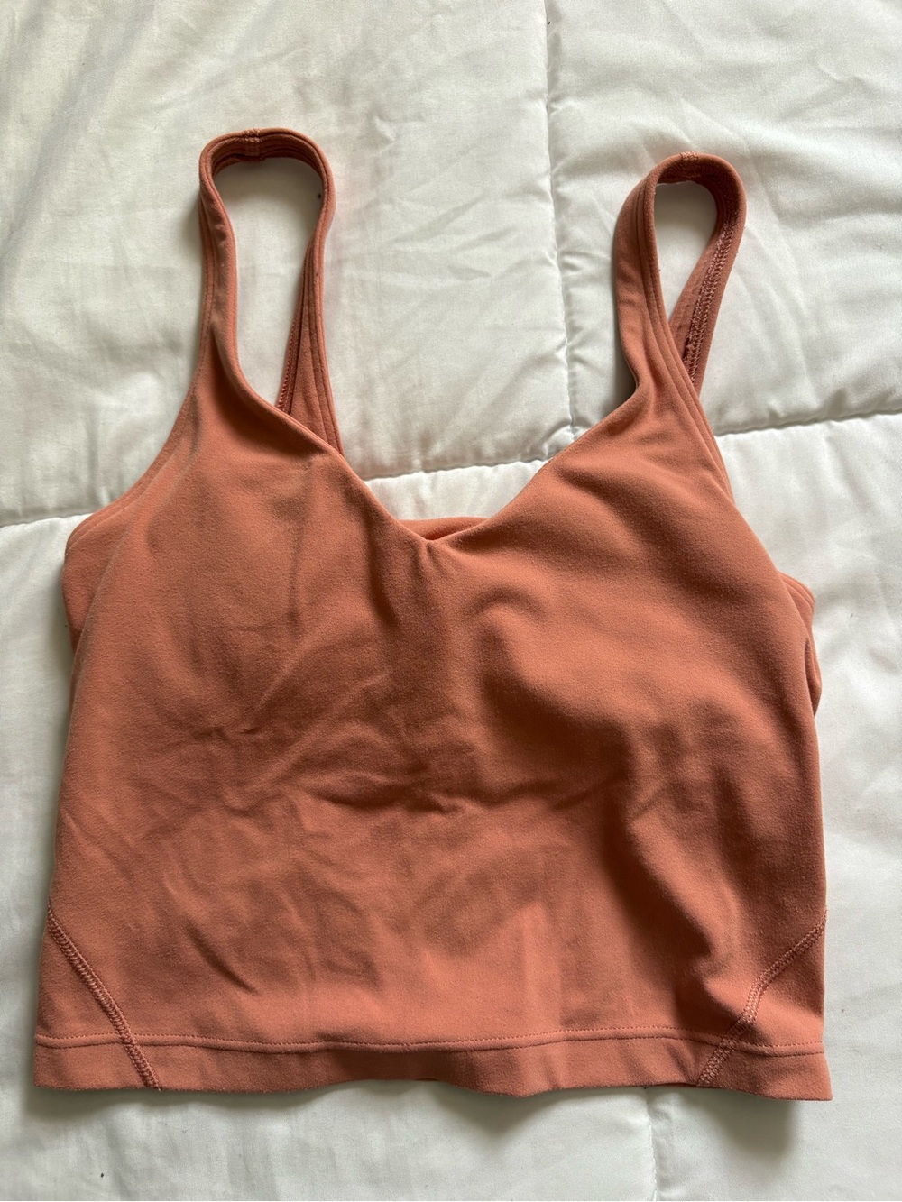 lululemon athletica Rust Tank Bralette - Burnt Orange